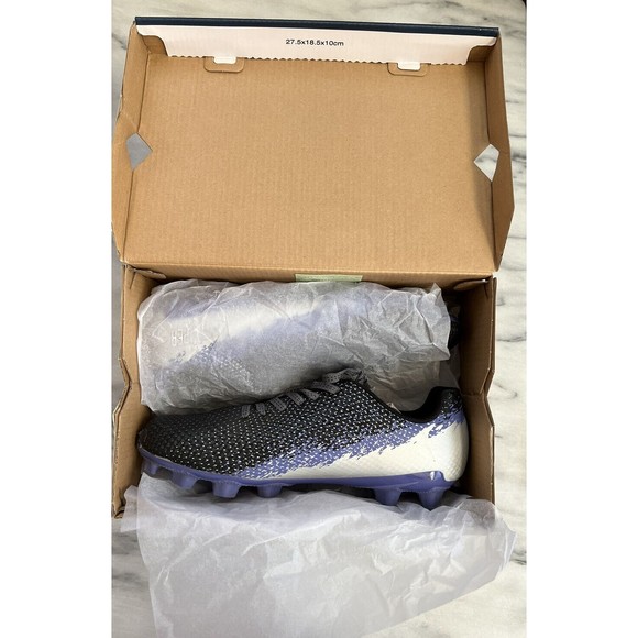 DSG Soccer Cleats Big Kids size 6 Speed Viper Purple Silver - Picture 9 of 13